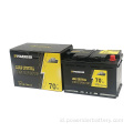 12V 70ah Lead Crystal AGM Mulai Stop Baterai